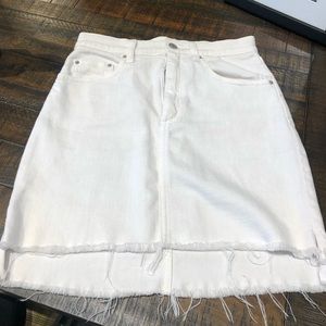 Wilfred free white mini skirt
